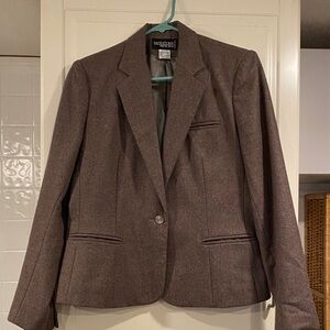 EUC Nordstrom Classic Brown Women's Blazer size 10